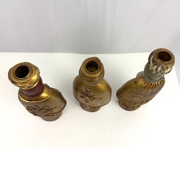 VTG Three 3 Wise Men Figurines Christmas Candle Holders Paper Mache MCM Japan - Picture 8 of 8